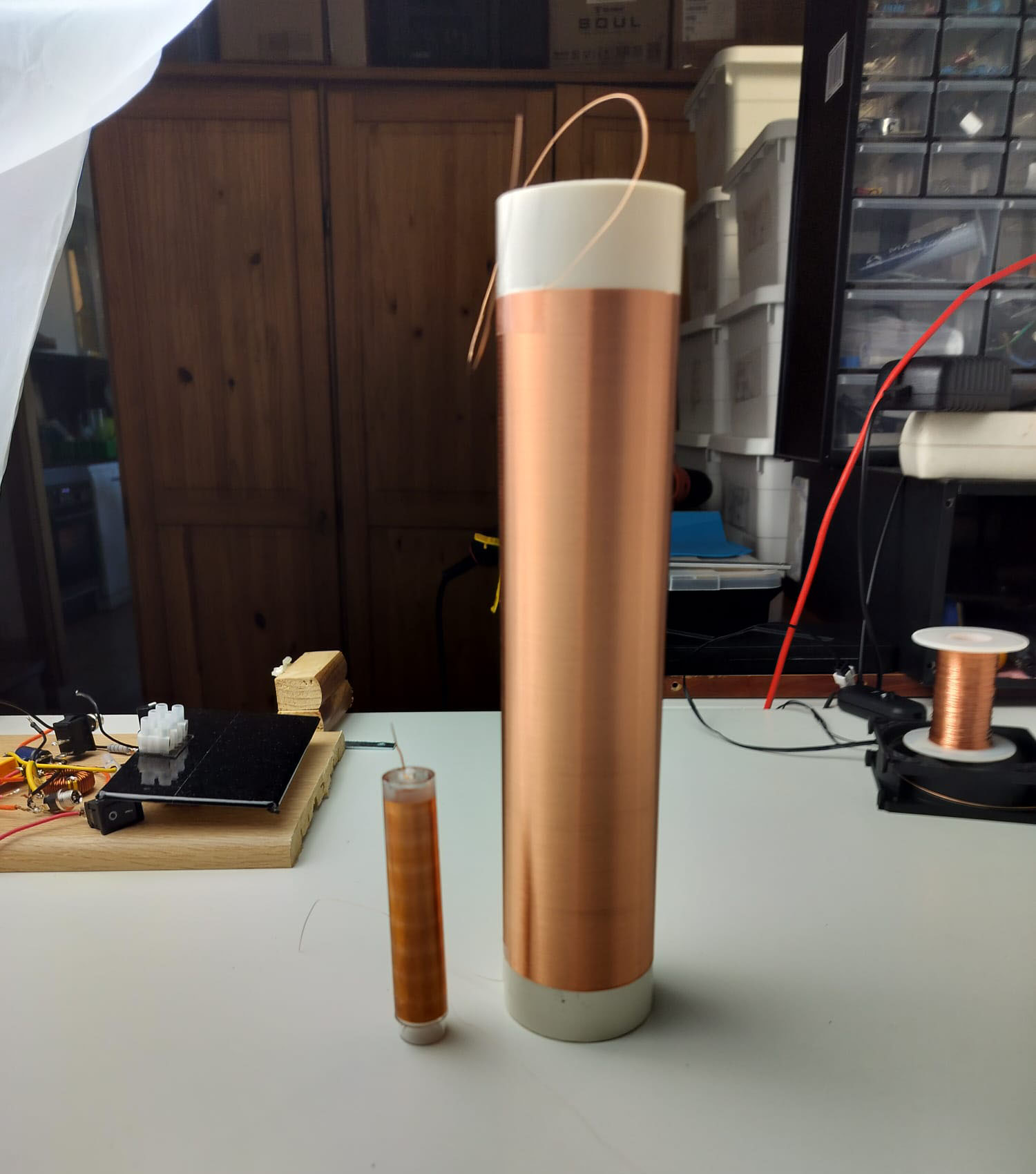 Comparación bobinas secundarias.